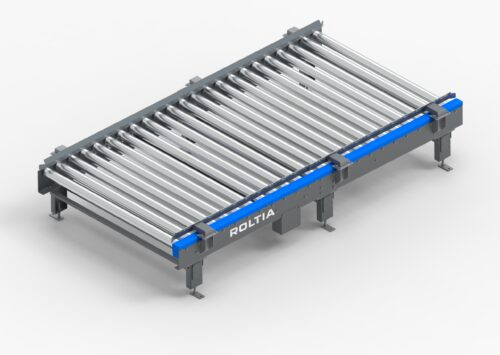 Straight roller conveyors