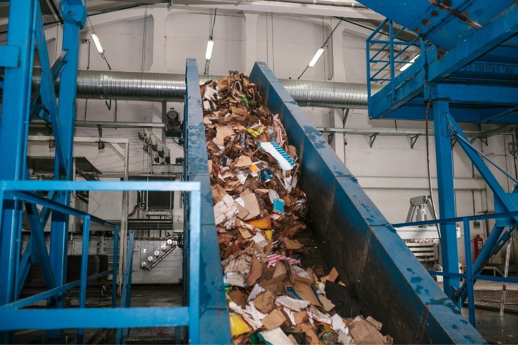 Uso de rodillos industriales en plantas de reciclaje - Roltia